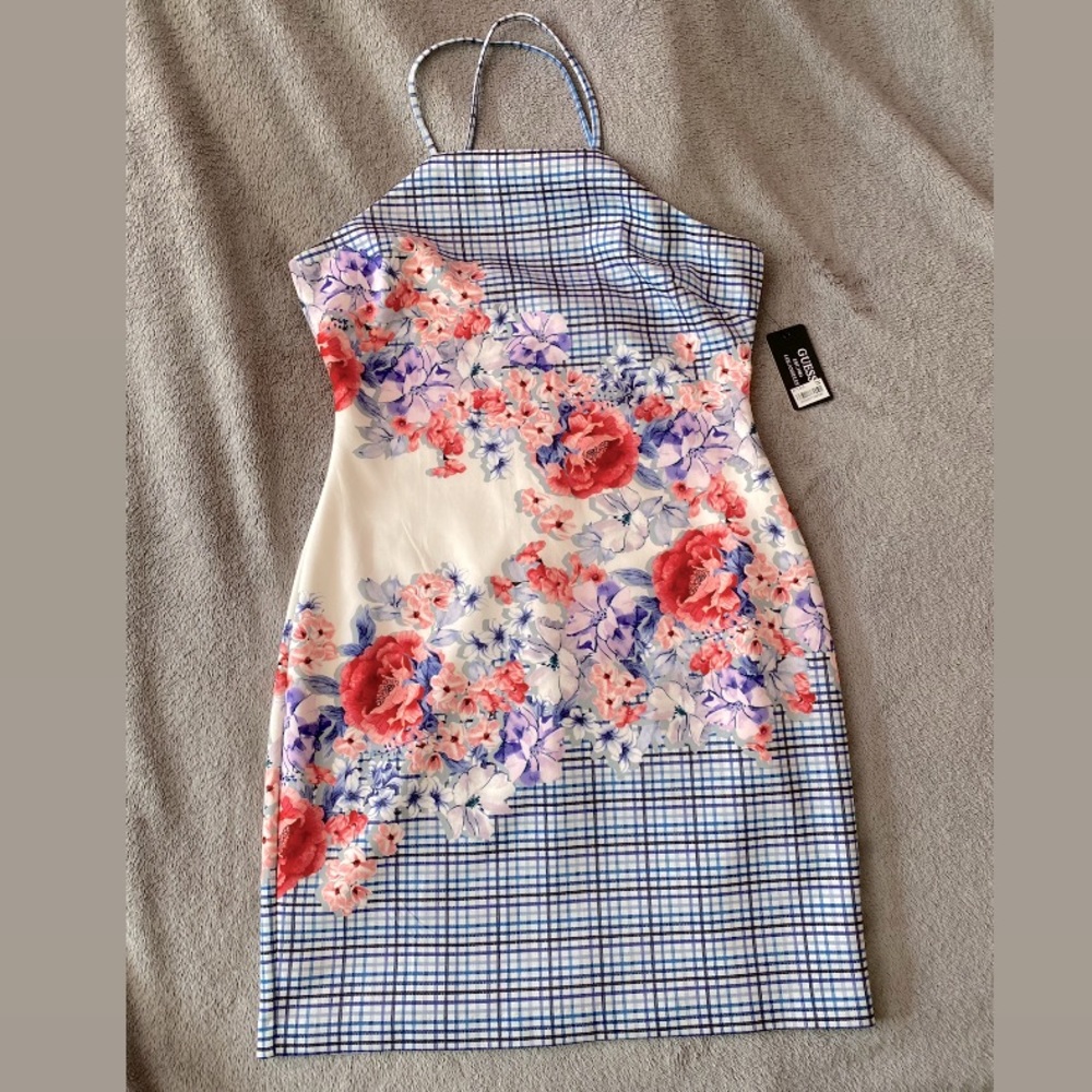Guess Floral Mini Dress